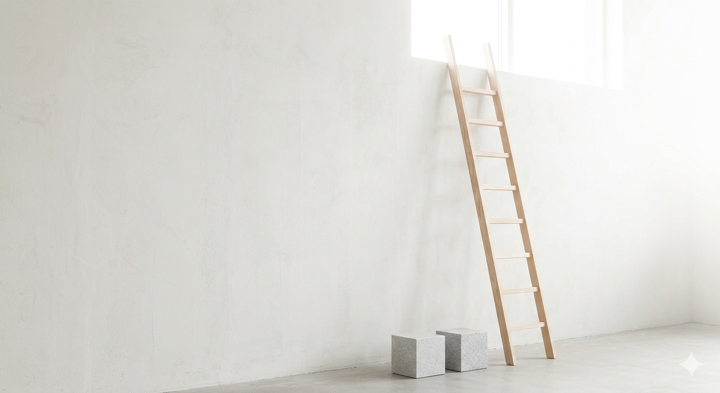 The Nordic+ City acts as a ladder, providing the public luxury and tools needed for individual ambition to soar